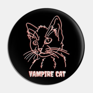 Vampire Cat Pin