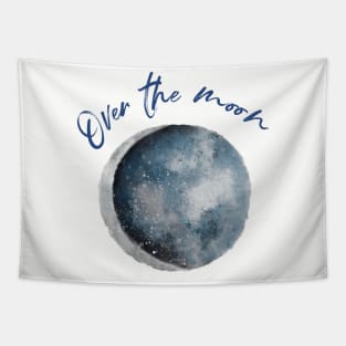 Over the moon Tapestry