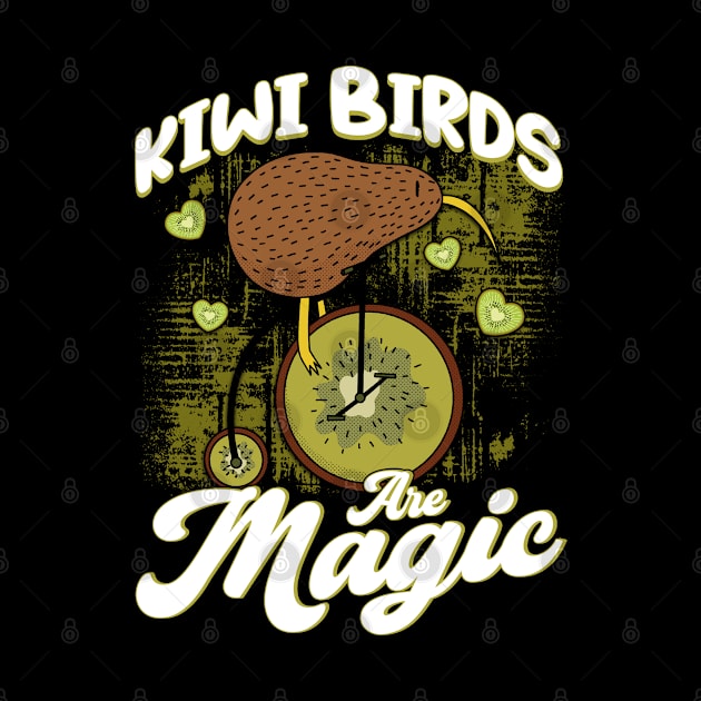 New Zealand Bird Lover Kiwi Bird by Toeffishirts