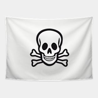 Skull and crossbones Tapestry