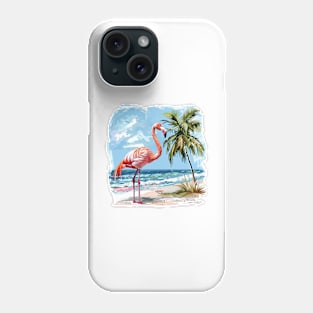 Flamingo Lovers Summer Vibes Phone Case