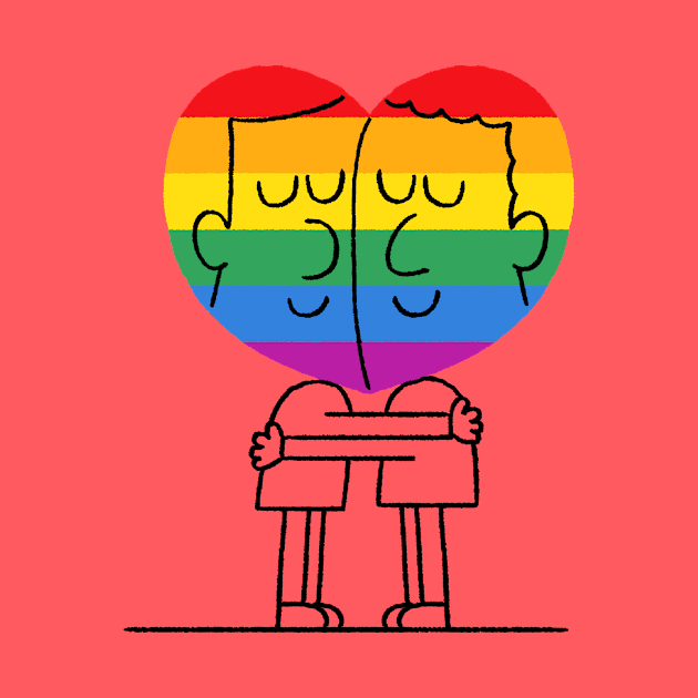 LGBTQ Love by Mauro Gatti Art