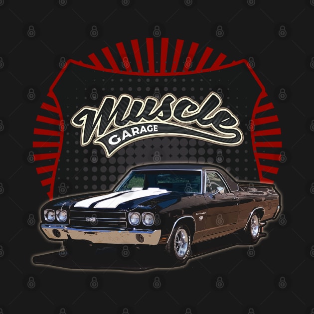 Chevrolet El Camino SS 1970 car muscle by JocelynnBaxter