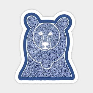 Bear drawing for grizzly lovers Magnet