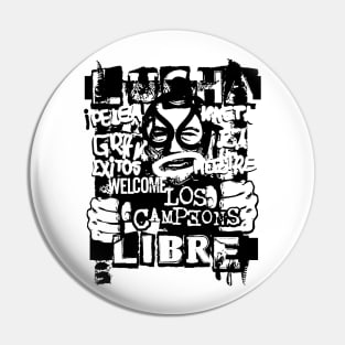 Lucha Libre Pin