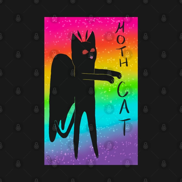 MothCat: A LongCat and MothMan Mashup by ZombieCheshire