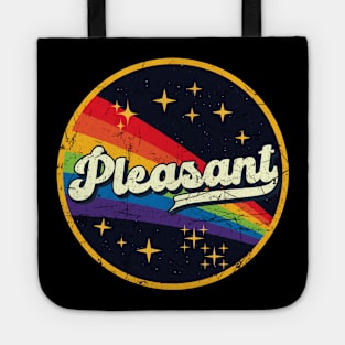 Pleasant // Rainbow In Space Vintage Grunge-Style Tote