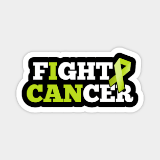 Fight Non-Hodgkin Lymphoma Lime Green Ribbon Magnet