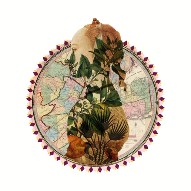 New York City Floral Map by karenina