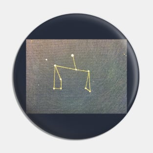 The Constellation of Libra Pin