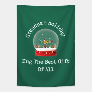 Grandpa's holiday hug the best gift of all Tapestry