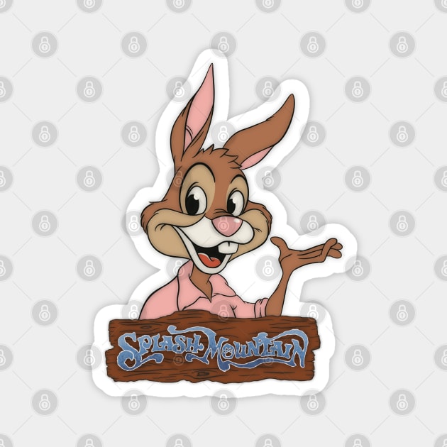 Splash Mountain Brer Rabbit Magnet by Legend of Louis Design Co.