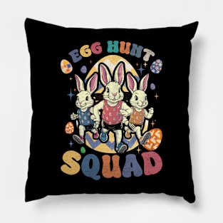 Egg Hunt Squad Pillow