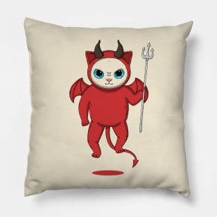 Little Devil Neko Pillow