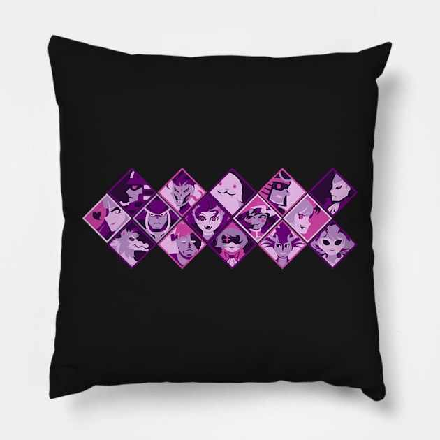 Creatures of the Night Pillow by Mayne02