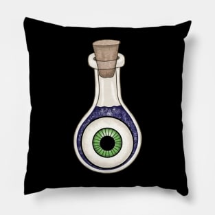 halloween potion with spooky eye Pillow