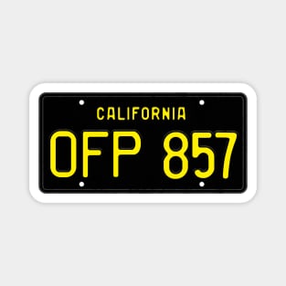 Herbie - License Plate Magnet