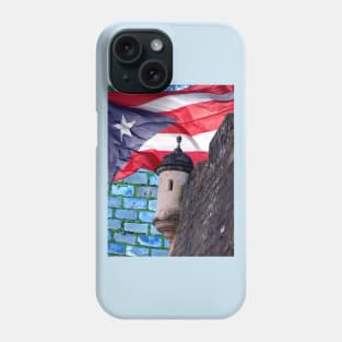 Puerto Rico Flag Old San Juan Photography Phone Case