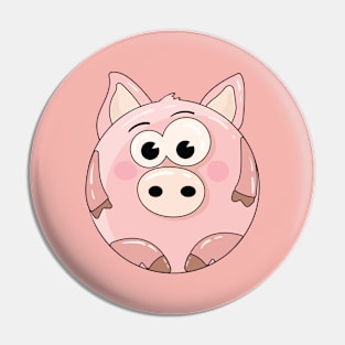 Groovy pig Pin