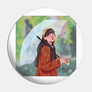 Rainy Days Pin