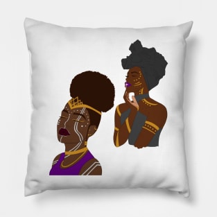 Melanin Queen Pillow