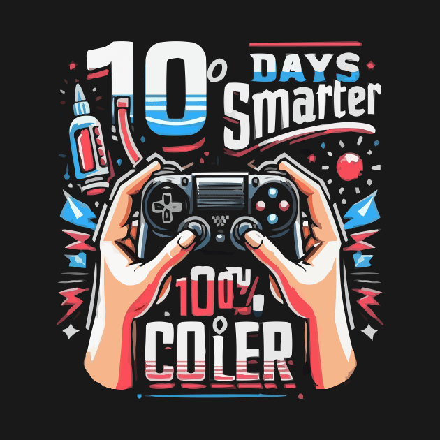 100 days of school 100 days smarter 100 % cooler by ARTA-ARTS-DESIGNS