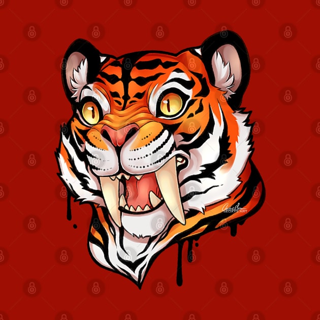 Drip Tiger by seosaur