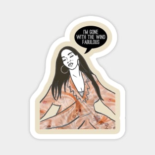 Gone with the wind fabulous Magnet