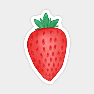 Red Juicy Strawberry Magnet