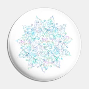 Pretty Metallic Mandala III Pin