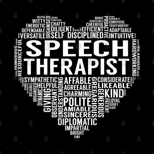 Speech Therapist Heart by LotusTee