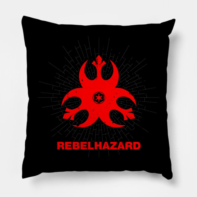 Rebelhazard Pillow by NathanielF