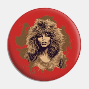 Tina Turner Pin