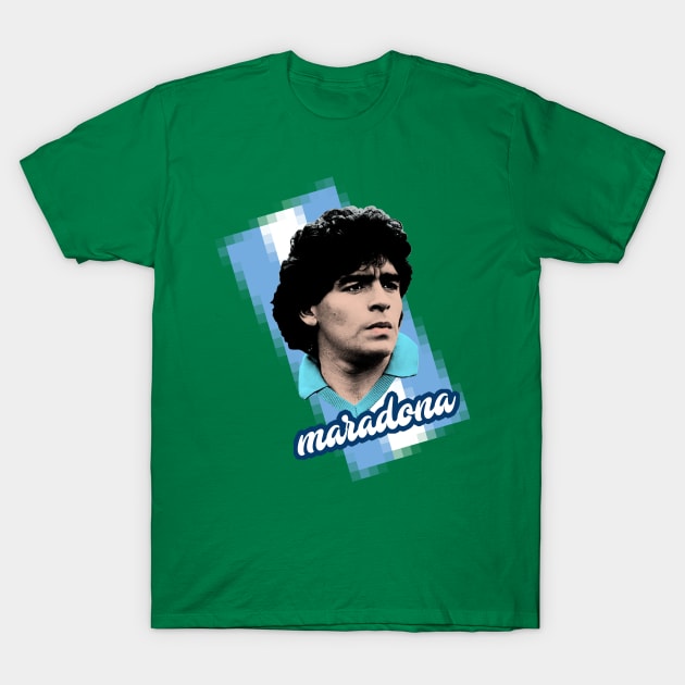 Diego Maradona Vintage Tribute Soccer Jersey Argentina 