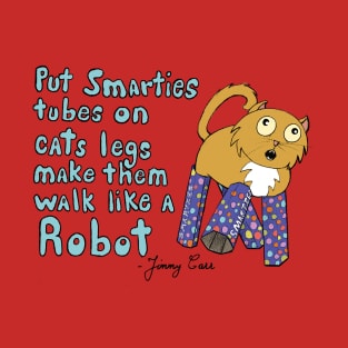 Smarties Tubes Cat T-Shirt