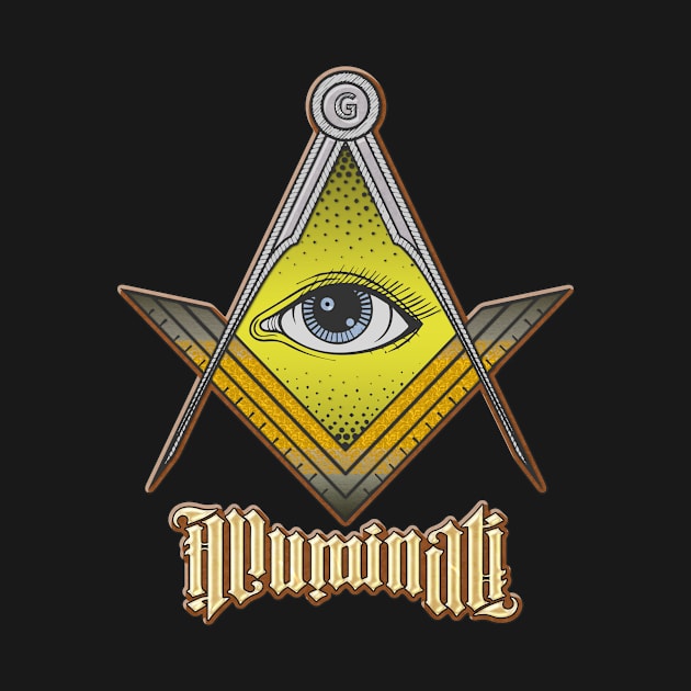 Conspiracy Tee - Illuminati by KennefRiggles