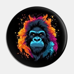 Gorilla Halloween Pin