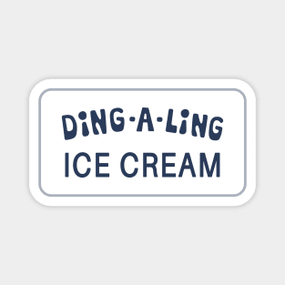 Columbo Ding-A-Ling Ice Cream slogan Magnet