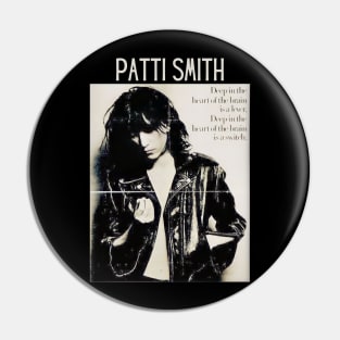 Patti Smith Pin