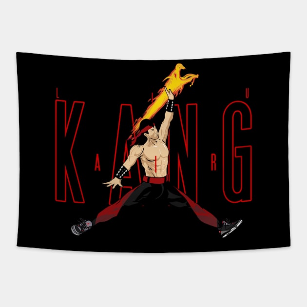 AIR KANG Tapestry by cabelomaluco