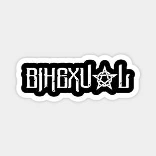 Bihexual - Bisexual and Witchy Magnet