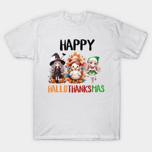 Texas Rangers Happy Hallothanksmas Shirt - Danmerch