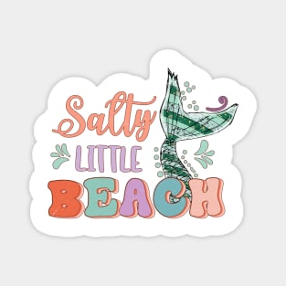 Salty Little Beach Magnet