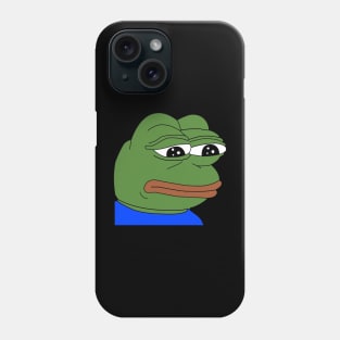 Sad Pepe Face Phone Case