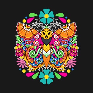 Day of the Dead Sugar Skull Butterfly Sugar Skulls Sugar T-Shirt