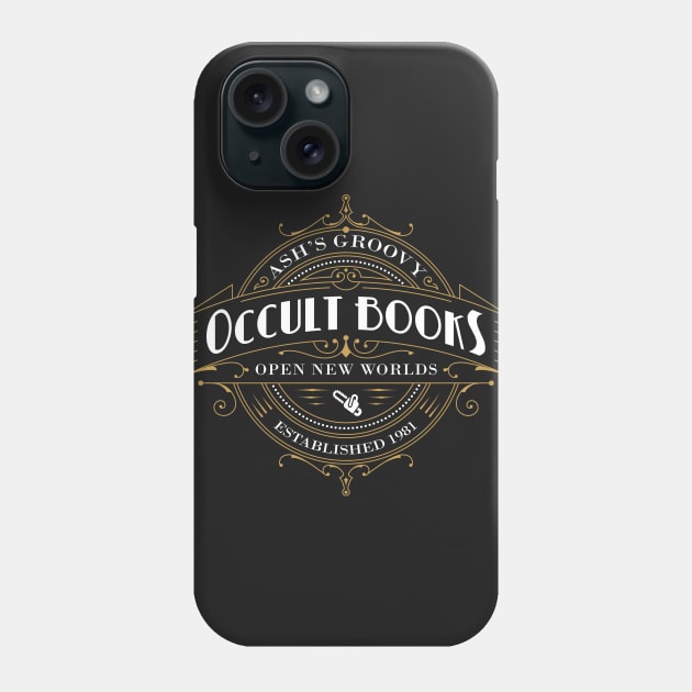 Ash's Occult Books Phone Case by NinthStreetShirts