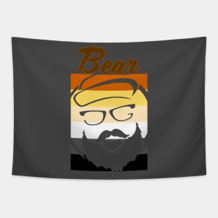 JG Logo Bear Pride Tapestry