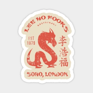 Lee Ho Fooks Vintage Resto Magnet