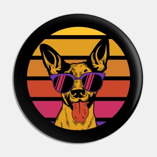 Aesthetic Chihuahua with Sunglasses Pin