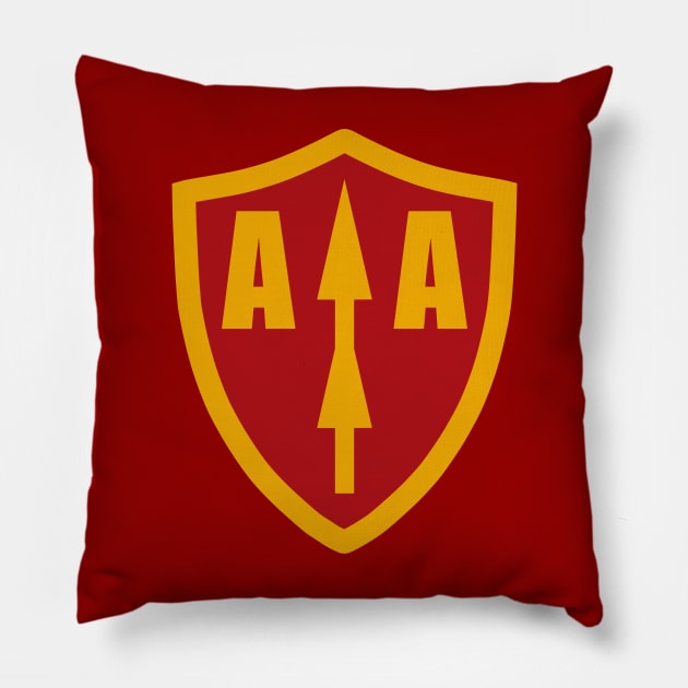 Army Anti-Aircraft Command Pillow by TCP